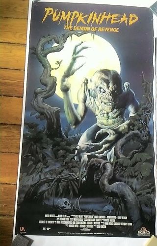 Pumpkinhead Movie Poster Rare Horror VHS Promo 36 
