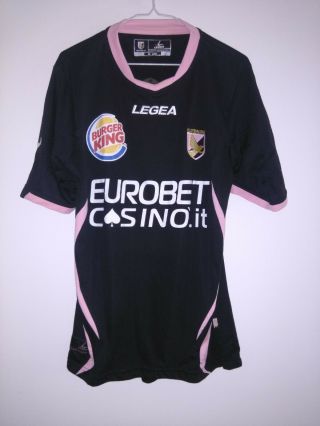 Rare With Sponsors Legea Palermo Third Football Shirt 11/12 Size Medium