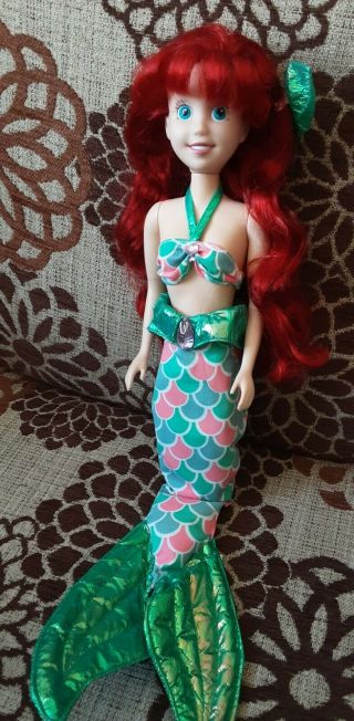 Very Rare - Vintage Tyco The Little Mermaid Singing Doll 1991 Disney,