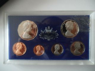 Rare 1969 Australia Proof Coin Set Royal Australian (prefect)