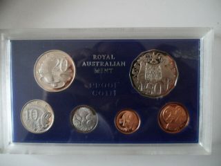 Rare 1969 Australia Proof Coin Set Royal Australian (prefect) 2