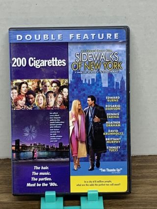 200 Cigarettes / Sidewalks Of York Double Feature Dvd (2008) Rare