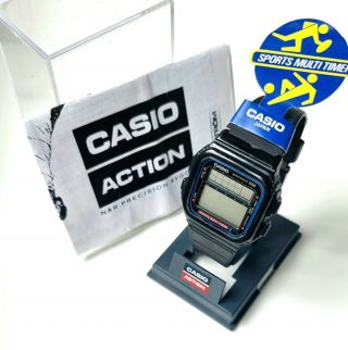 Rare Vintage Casio Stw - 100 Japan Made Retro Digital Watch Repair