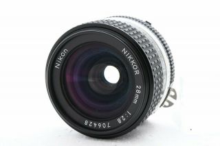 Nikon Ai - S Nikkor 28mm F2.  8 Lens Japan Camera Photo Rare Limited