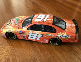 Rare Casey Atwood Mountain Dew Livewire 2003 Nascar 1:24 Action Dodge Intrepi