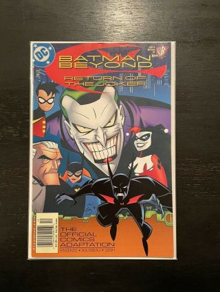 Batman Beyond Return Of The Joker Grade Newsstand Edition Rare