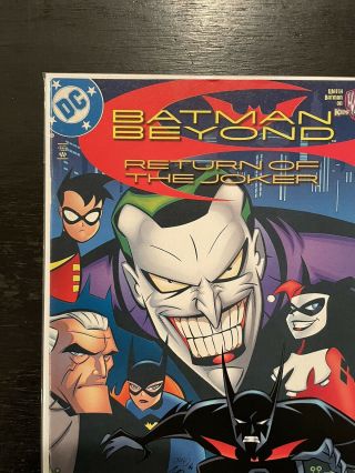 Batman Beyond Return Of The Joker Grade NEWSSTAND EDITION RARE 3