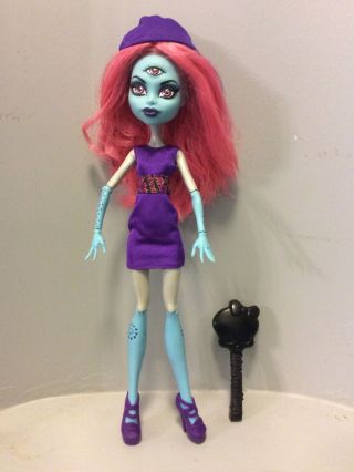 Monster High: Create A Monster: 3 Three Eyed Ghoul - Complete And Rare