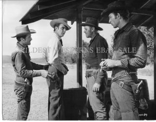 Lee Van Cleef Vintage Photo Western Cowboy Sheb Wooley High Noon Rare