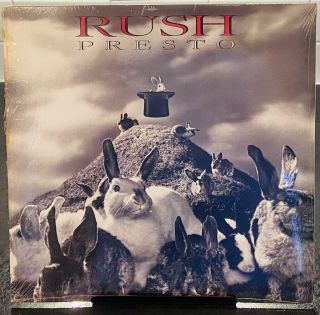 Rare Rush Presto 1989 Lp Vinyl Minty No Barcode Club Atlantic