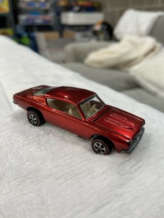 Hot Wheels Redlines Custom Barracuda Red Rare Vintage Toys Diecast Matchbox