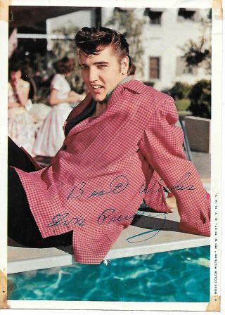 Rare Elvis Moss Photo 1956 Estate Find Over 60 Years Old
