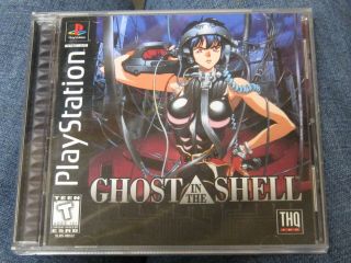 Ghost In The Shell (ps1,  1997) Cib W/registration Card,  Rare See Photos