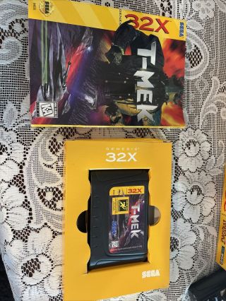Sega Genesis 32x T - Mek Case Rare