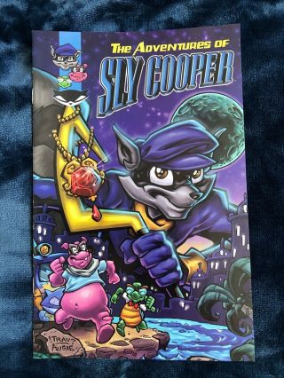 The Adventures Of Sly Cooper 1 - Comic Book - Rare Promotional Item Sony