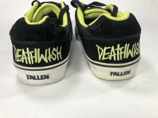 Fallen Rare Skate Shoes Brian Hansen Deathwish Baker Skateboarding Us Sz 10.  5