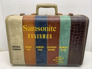 Extremely Rare Samsonite Demonstrator Case Salesman Sample 1950’s