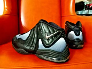 Nike Air 3 Le Kevin Garnett Basketball 2009 Black Blue Rare 375467 - 002 Mens 10.  5