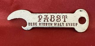 Rare Vintage Opener San Francisco California Pabst Blue Ribbon Syrup P Hansen