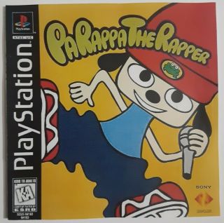 Loose Disc Only Rare Parappa The Rapper For Ps1 / Psx / Playstation 1