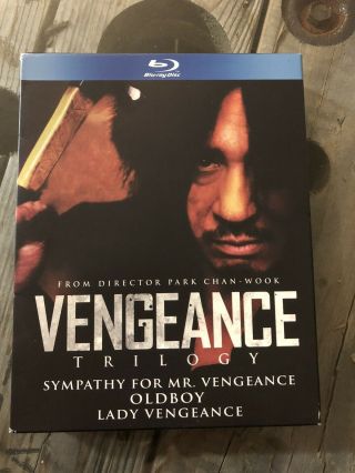Vengeance Trilogy (blu - Ray,  4 - Disc,  Region A) Ultimate Revenge Edition Rare Oop