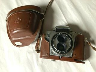 Rare Vintage Agfa Optima Reflex Tlr Twin Lens Camera - Very