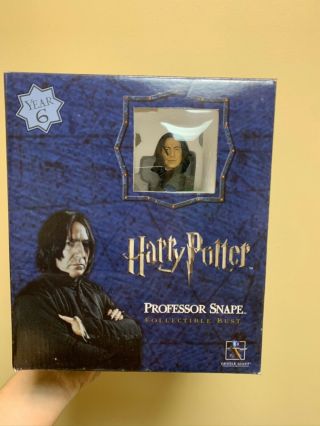 Gentle Giant Harry Potter Professor Snape Year 6 Bust 276/1250 Rare Alan Rickman