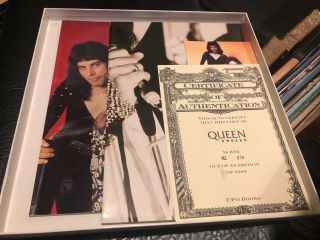 Queen Unseen Rare Numbered Boxset And Poster Limited Edition 3
