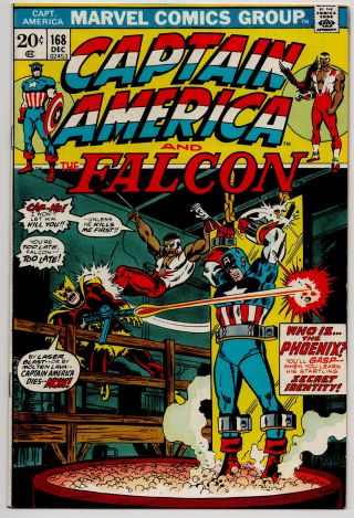 Captain America 168,  1st Appearance Helmut Zemo Cgc It.  Rare Issue