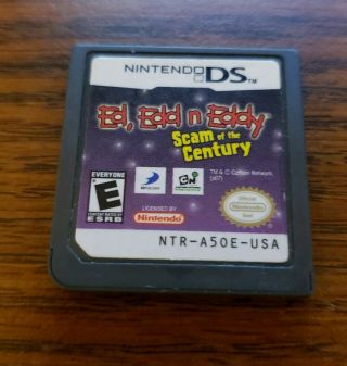 Ed,  Edd N Eddy: Scam Of The Century Nintendo Ds Very Rare D3 And