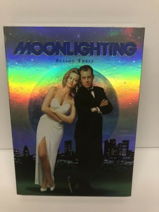 Moonlighting - Season 3 (dvd,  2006,  4 - Disc Set) Rare Oop