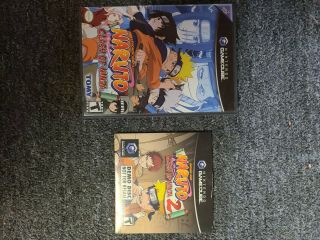 Naruto Clash Of Ninja Gamecube With Naruto Clash Of Ninja 2 Demo Disc Rare