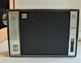 Rare Vintage SUN - MARK AM/FM SM - 12 Multiplex - 11 Transistor - Portable Radio 3