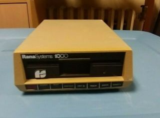Extremely Rare - Rana Systems 1000 Atari Compatible 5.  25 Disk Drive