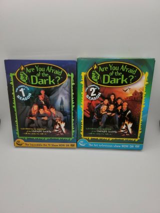 Are You Afraid Of The Dark - The Complete Seasons 1 And 2 (dvd,  2006) Rare Oop