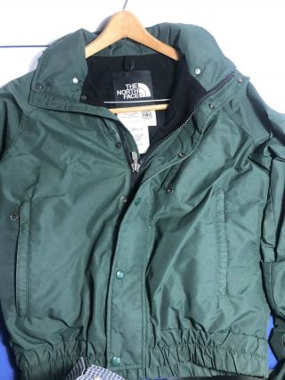 Vintage Rare North Face Gore Tex Us Forest Service Jacket Parka With Hood Small