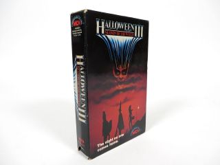 Halloween Iii 3 Betamax Beta Tape Horror Movie Rare (not Vhs)