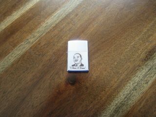 1974 Zippo Lighter - Rare - Martin Luther King - I Have A Dream