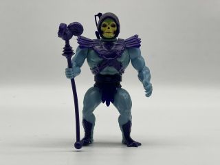 Motu Skeletor Masters Of The Universe He - Man Motuc Origins Vintage Rare 8 Back