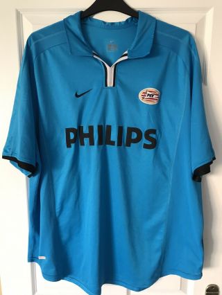Rare Psv Eindhoven Football Shirt 2001 - 02 Nike Xxl Holland Soccer Jersey Trikot