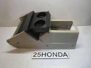 1986 - 1989 Honda Accord Se - I Factory Cup Holder Console Tan Oem Jdm Rare 3g 3geez