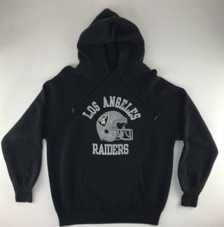 Vtg Vintage Rare 80s Los Angeles Raiders Sweatshirt Nfl Oakland Las Vegas Xl Usa