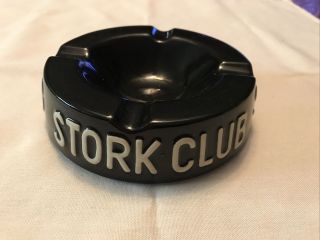 Stork Club Of York City Vintage Ceramic Ashtray.  Rare