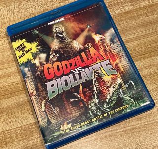 Godzilla Vs.  Biollante (blu - Ray Disc,  2012) Rare
