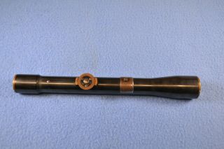 Vintage Rare German Austrian Karl Kahles Mignon 4x Rifle Scope O&d - G - M 2323