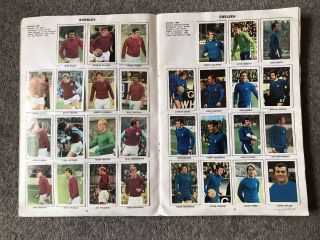 FKS Soccer Stars Football Sticker Album 1970/71 Vintage Full Rare Complete VGC 3