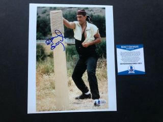 Steven Seagal Rare Signed Autographed Classic 8x10 Photo Beckett Bas