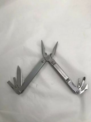 Rare Retired Leatherman Sideclip Multi Tool Knife Portland Oregon Side Clip