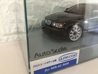 OLD Very Rare Kyosho MINI - Z Racer AUTO SCALE Body SET BMW M3 GTR BLACK F/S 2