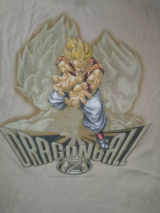 Rare Vintage 1998 Dragon Ball Z T - Shirt Goku Xl Paint Stains